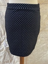 Jupe courte 38/M pois noir &