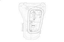 Élément, feu arrière OE VW