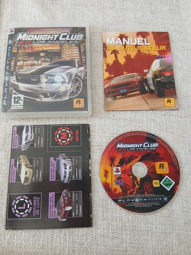 Jeu ps3 midnight club los - jeu,