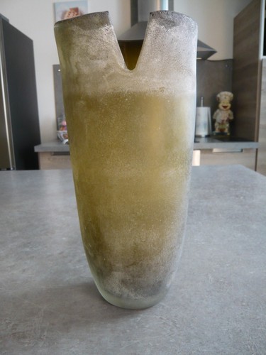 Ancien vase verre - ancien, en