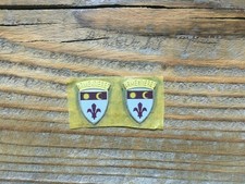 AMJL  PAIRE DE BLASONS ARMENTIÈRE