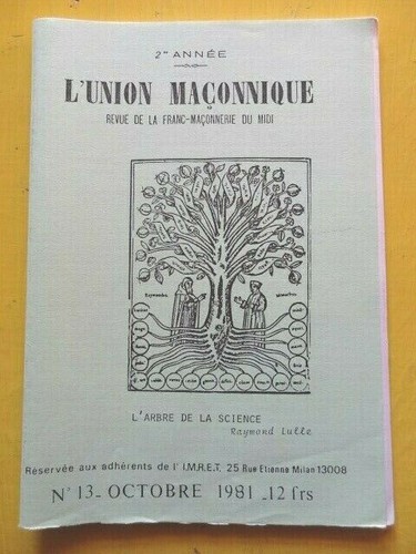 Union maçonnique revue de - l'union,