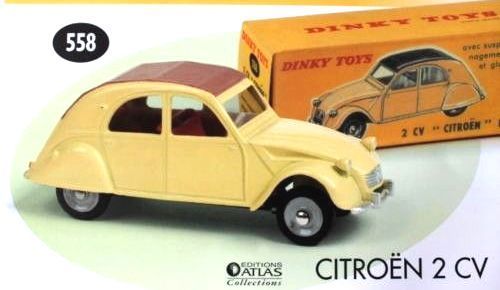 Dinky toys citroen 2cv - toys, mod