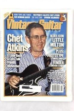 Vintage Guitare Revue Chet Atkins Oct 2001 Vol 15 Non 12 15th Commémoration Bon