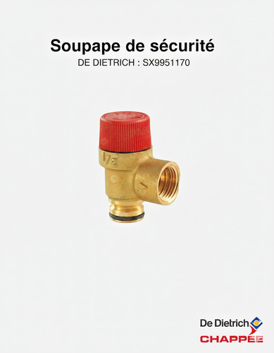 Soupape securite luna max - de, 3