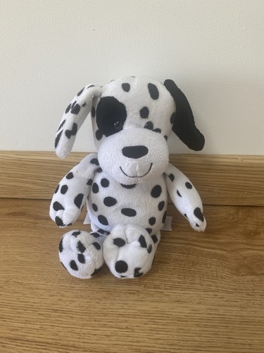 Peluche chien dalmatien - dalmatien, blanc