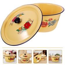  Bassin En Émail Rétro Avec