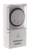Programmateur Journalier Mécanique Extérieur jardin – 230 V – 16 A – 3680 W