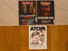 MAD MOVIES + ATOM / LOT 3 MAGAZINES