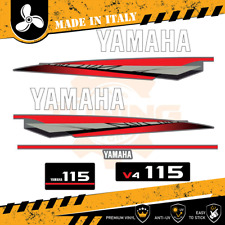 Décalcomanies adhésif Moteur hors-bord Yamaha 115 Ch - 2 Temps V4