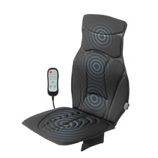 Siège de Massage Thermique - Adaptateur Voiture et Secteur - Télécommande
