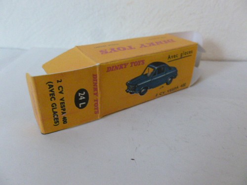 Boite copie 2cv vespa 400 - boite,