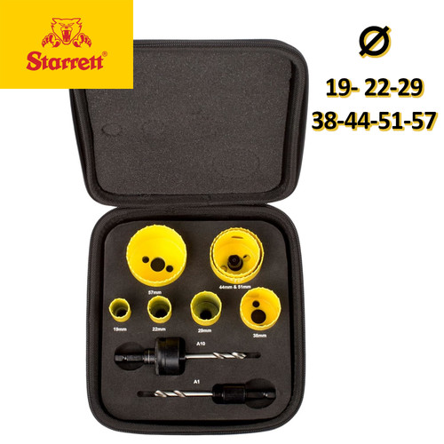 Coffret scies cloches - , bimétal