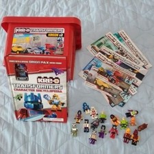 Mini figurines de collection Transformers KRE O Blocks utilisées pour les...