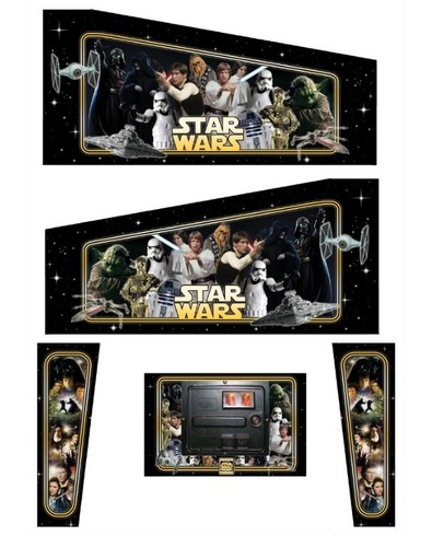 Stickers star wars trilogy - wars,