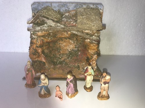 Santon creche devineau - creche, etable