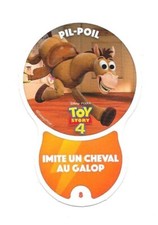 Carte Les défis Disney - N°8 - Toy Story 4 - Pil-Poil