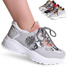 Baskets Chunky À Talon En