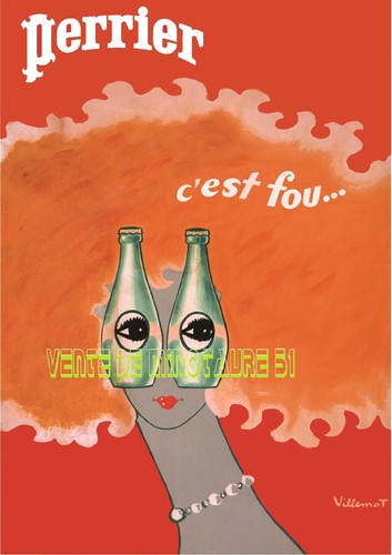 Perrier est fou vers 1975 - perrier,