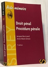 Droit pénal - Procédure