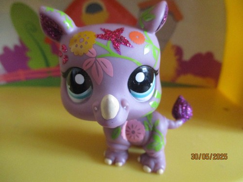 Petshop rhinocéros pailleté - petshop,