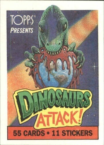Cartes dinosaurs attack 1988 - attack,
