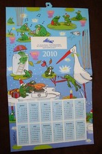 CALENDRIER 2010 A POSER  - GRENOUILLES ET CIGOGNE COLLECTION