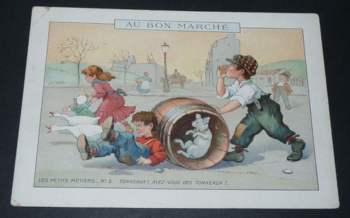 Chromo 1911 bon marche - au,
