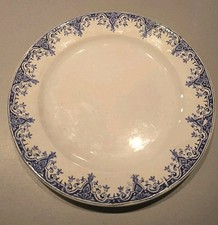 superbe et ancien plat rond