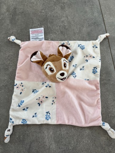 Doudou plat disney bambi - doudou,
