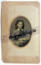 FERROTYPE photo jeune femme