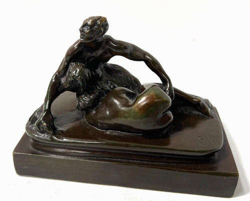 Bronze érotique patine - bronze,