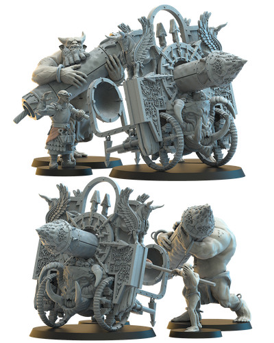 Nains infernaux lance - nains,