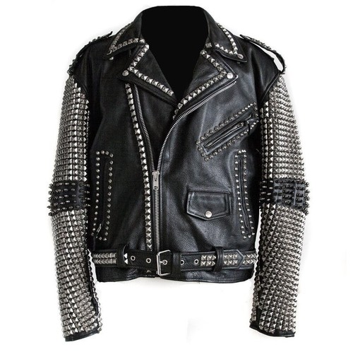 Handmade men studded leather - handmade,