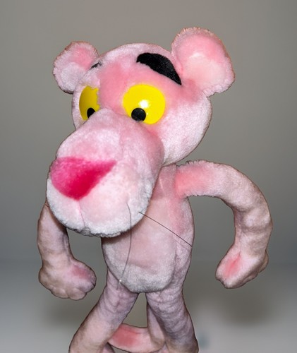 Doudou panthere rose - panthere, port