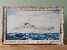 Cadre Paquebot ANTILLES French