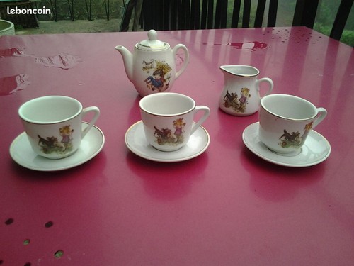 Dinette ancienne porcelaine - dinette, en