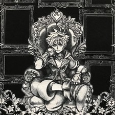 Kingdom Hearts 3 T-Shirt Tokyo Game Show 2018 Sora L Noir Trial Bonus