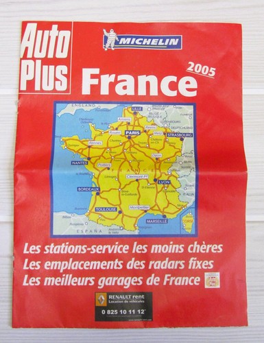 Carte routière france 2005 - carte,