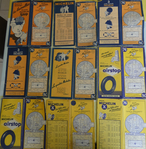 Cartes michelin anciennes - 17,