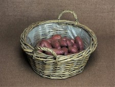 Panier de récolte rustique français en osier