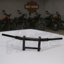 HARLEY DAVIDSON BOBBER CHOPPER CUSTOM MOTO GUIDON NOIR 7/8"