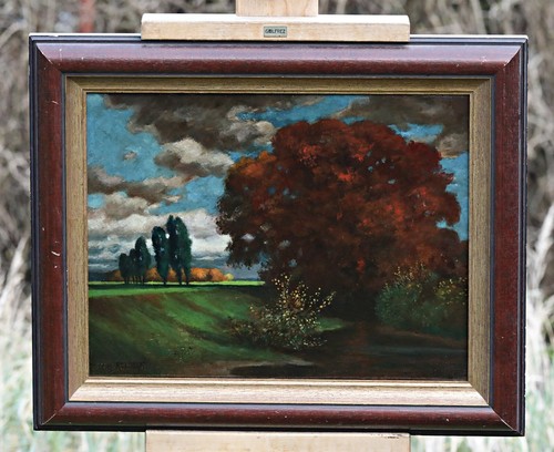 Tableau huile hermann - tableau, l’huile