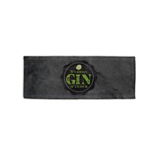 C'Est Toujours L'Heure Du Gin Tapis De Bar En Microfibre Avec Effet Ardoise