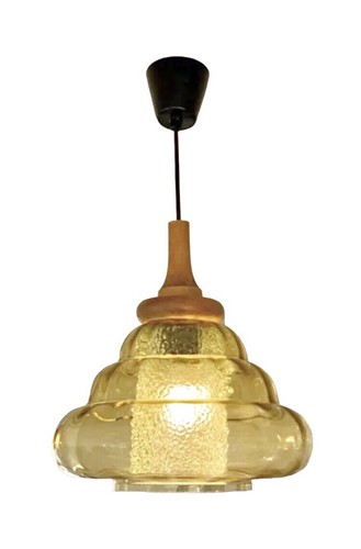 Suspension vintage verre - , et