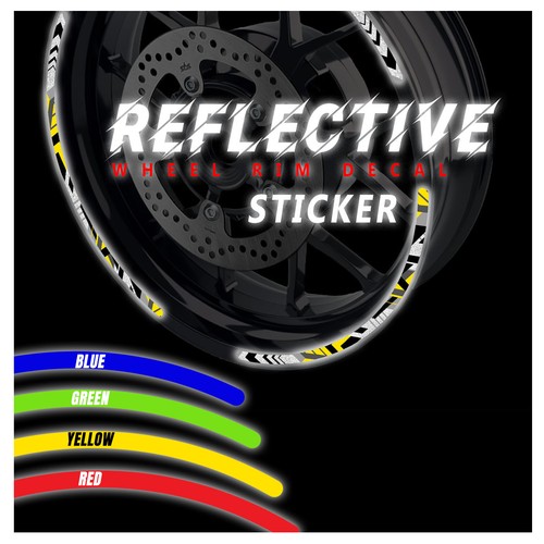 Sh25 reflective wheel - wheel, rim