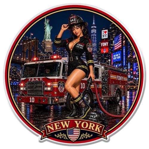 Sticker pin pompiers new - sticker,