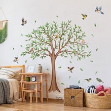 Autocollant art mural arbre et