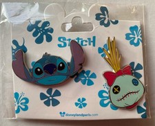 Pin’s Broche Set Duo Stitch OE Disneyland Paris Disney