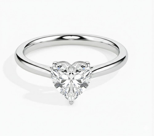 Bague diamant coeur carats - bague,